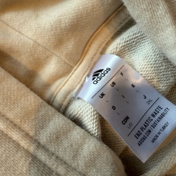 Adidas Cream Hoodie - Picture 4 of 5